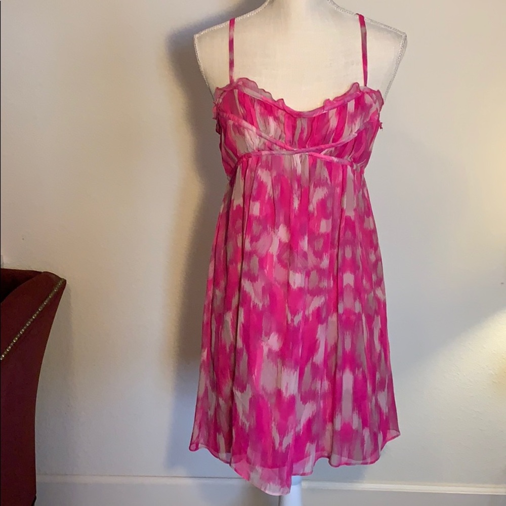 100% slik pink I.N.C. Dress